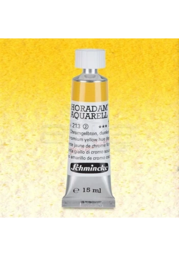 Schmincke Horadam Aquarell Tube 15ml Seri 2 Chrome Yellow Deep 213