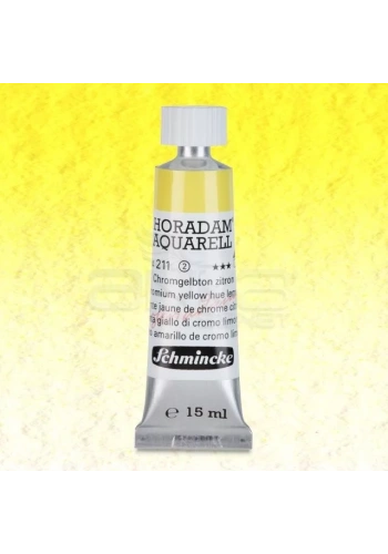 Schmincke Horadam Aquarell Tube 15ml Seri 2 Chrome Yellow Lemon 211