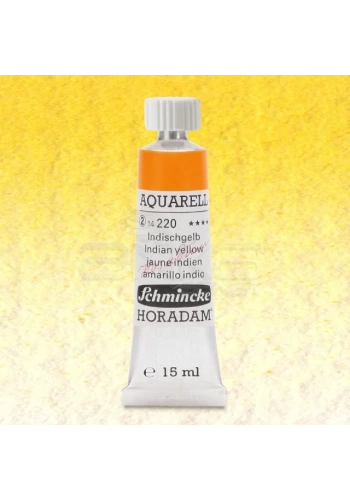 Schmincke Horadam Aquarell Tube 15ml Seri 2 Indian Yellow 220