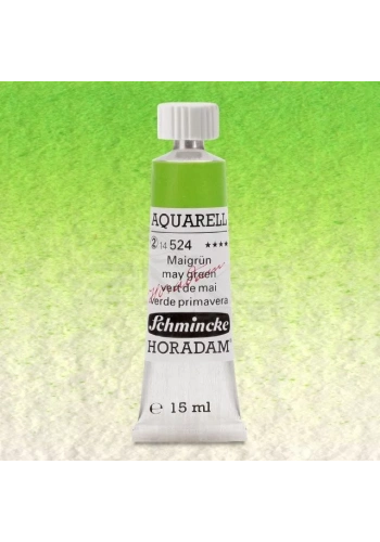 Schmincke Horadam Aquarell Tube 15ml Seri 2 May Green 524