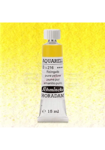 Schmincke Horadam Aquarell Tube 15ml Seri 2 Pure Yellow 216