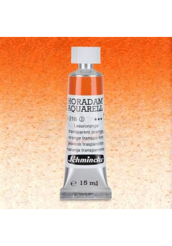 Schmincke Horadam Aquarell Tube 15ml Seri 2 Translucent Orange 218