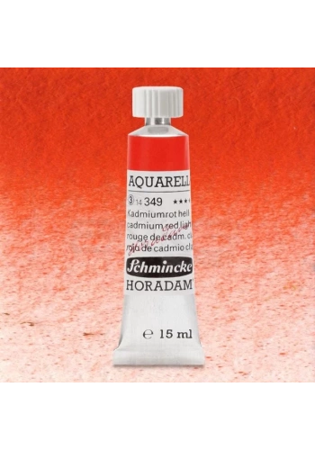 Schmincke Horadam Aquarell Tube 15ml Seri 3 Cadmium Red Light 349