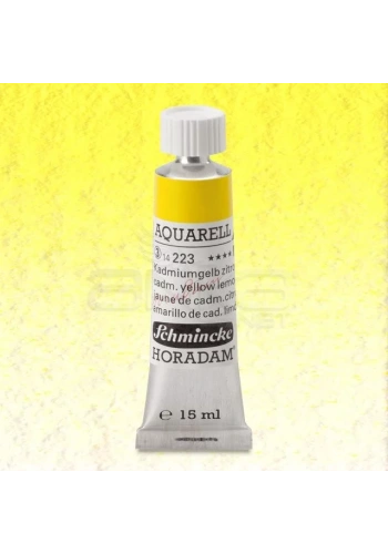 Schmincke Horadam Aquarell Tube 15ml Seri 3 Cadmium Yellow Lemon 223