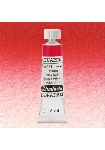 Schmincke Horadam Aquarell Tube 15ml Seri 3 Ruby Red 351