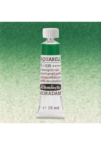 Schmincke Horadam Aquarell Tube 15ml Seri 4 Cobalt Green Pure 535