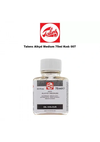 Talens Alkyd Medium 75ml Kod:007