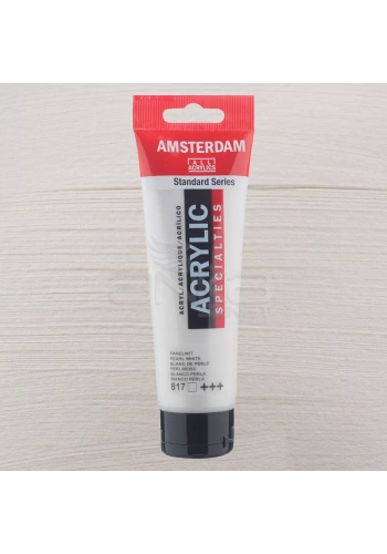 Amsterdam Akrilik Boya 120ml 817 Pearl White