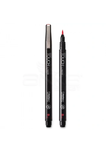 Touch Liner Brush Red Fırça Uçlu Kalem B