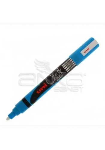 Uni Chalk Marker Wet Wipe Light Blue 1.8-2.5mm