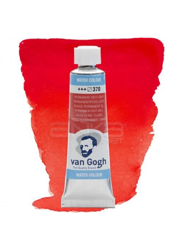 Van Gogh Tüp Sulu Boya 10ml Permanent Red Light 370