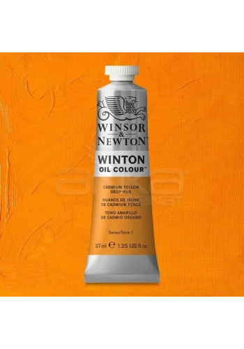 Winsor & Newton Winton Yağlı Boya 37ml 115 Cadmium Yellow Deep Hue
