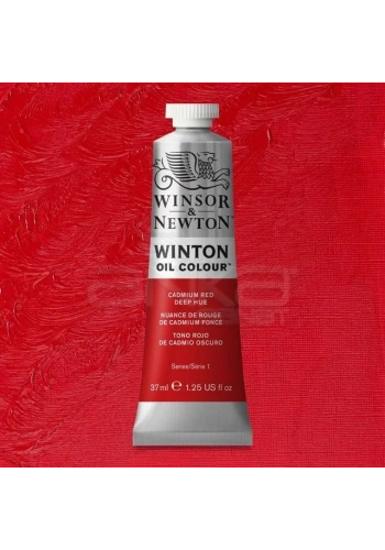 Winsor & Newton Winton Yağlı Boya 37ml 098 Cadmium Red Deep Hue