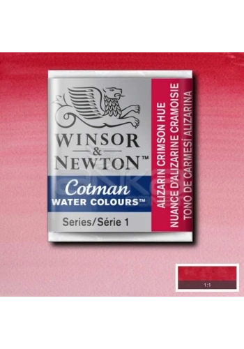 Winsor & Newton Tablet Sulu Boya No:003 Alizarin Crimson Hue