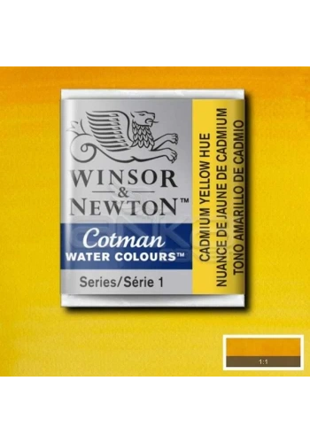 Winsor & Newton Tablet Sulu Boya No:109 Cadmium Yellow Hue