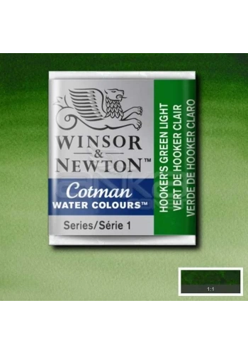 Winsor & Newton Tablet Sulu Boya No:314 Hookers Green Light