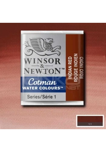 Winsor & Newton Tablet Sulu Boya No:317 İndian Red