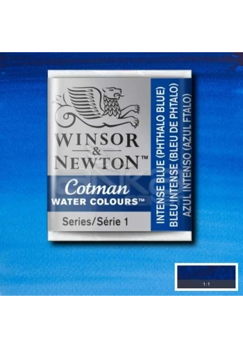 Winsor & Newton Tablet Sulu Boya No:327 Intense Blue