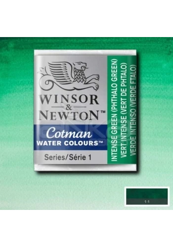 Winsor & Newton Tablet Sulu Boya No:329 Intense Green