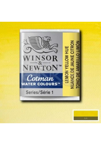 Winsor & Newton Tablet Sulu Boya No:346 Lemon Yellow Hue