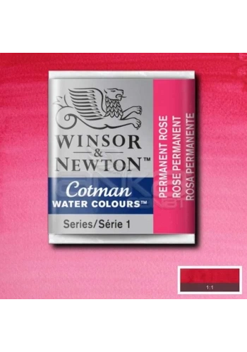 Winsor & Newton Tablet Sulu Boya No:502 Permanent Rose