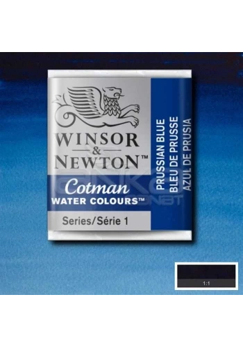 Winsor & Newton Tablet Sulu Boya No:538 Prussian Blue