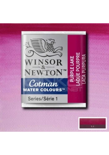 Winsor & Newton Tablet Sulu Boya No:544 Purple Lake
