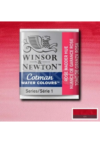 Winsor & Newton Tablet Sulu Boya No:580 Rose Madder Hue