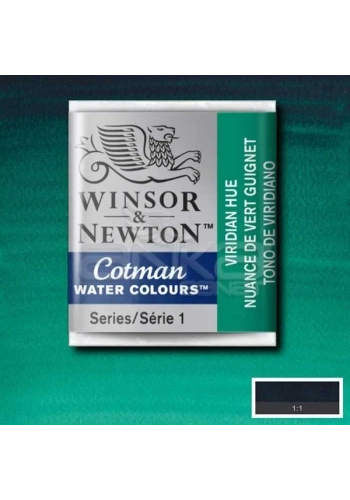 Winsor & Newton Tablet Sulu Boya No:696 Viridian Hue