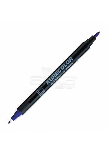 Zig Kurecolor Fine & Brush for Manga Çizim Kalemi 317 Blue