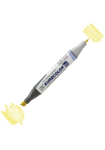 Zig Kurecolor KC3000 Twin S Marker 100 Pale Yellow