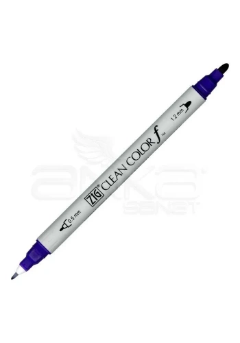 Zig Clean Color f Çift Uçlu Marker Kalem Deep Violet 084