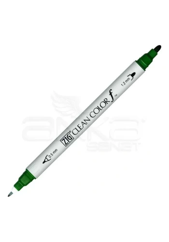 Zig Clean Color f Çift Uçlu Marker Kalem Green 040
