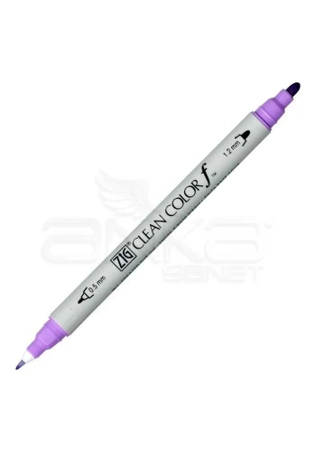 Zig Clean Color f Çift Uçlu Marker Kalem Light Violet 081