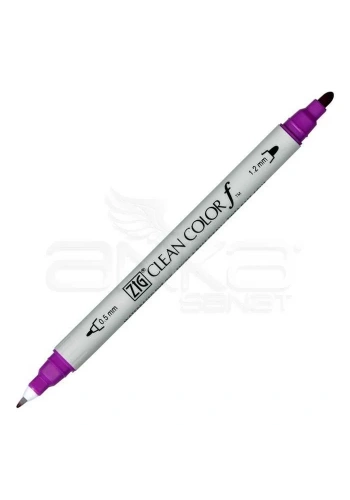 Zig Clean Color f Çift Uçlu Marker Kalem Purple 082