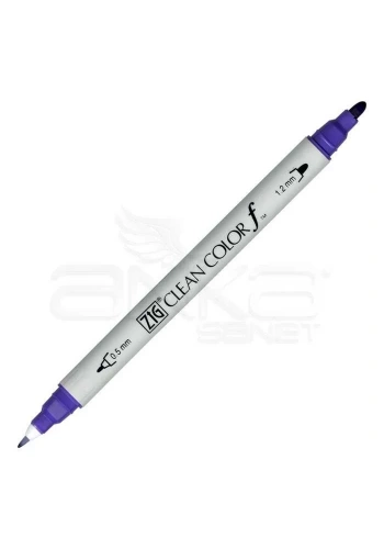 Zig Clean Color f Çift Uçlu Marker Kalem Violet 080