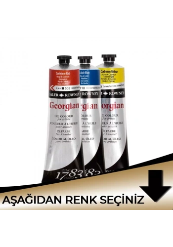 Daler Rowney Georgian Yağlı Boya 225ml Metalik Tonlar
