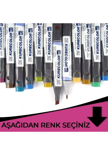 Zig Kurecolor KC3000 Twin S Marker Pembe Tonlar