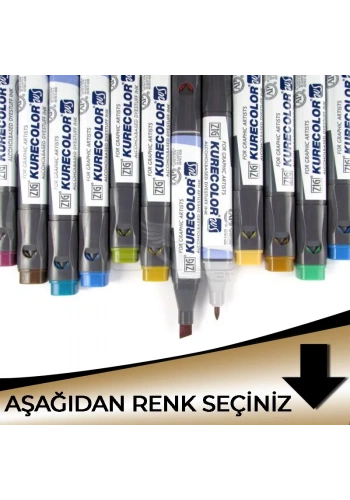 Zig Kurecolor KC3000 Twin S Marker Metalik Tonlar
