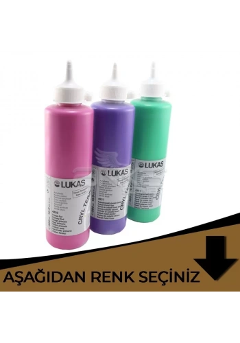 Lukas Terzia Akrilik Boya 500ml Kahverengi Tonlar