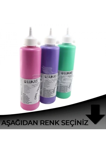 Lukas Terzia Akrilik Boya 500ml Siyah Tonlar