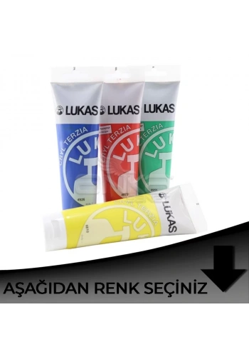 Lukas Terzia Akrilik Boya 125ml Siyah Tonlar