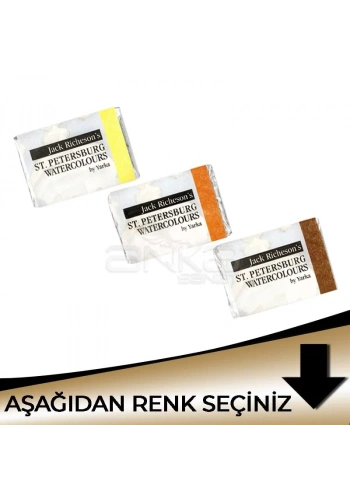 St Petersburg White Nights Tam Tablet Sulu Boya 1/1 Metalik Tonlar