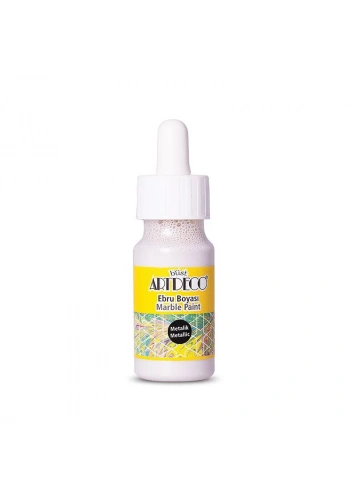 Artdeco Ebru Boyası 30ml Metalik Sedef No:20