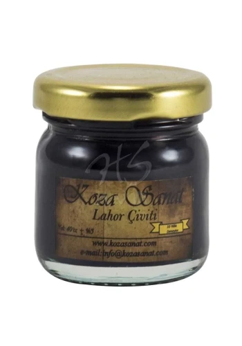 Koza Sanat Ezilmiş Ebru Boyası Pigment Lahor Çiviti 40ml