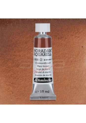 Schmincke Horadam Aquarell Tube 15ml Seri 2 Mars Brown 658