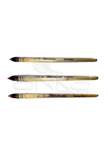 Burhan Özer Seri:9282 Sentetik El Yapımı Sulu Boya Fırçası