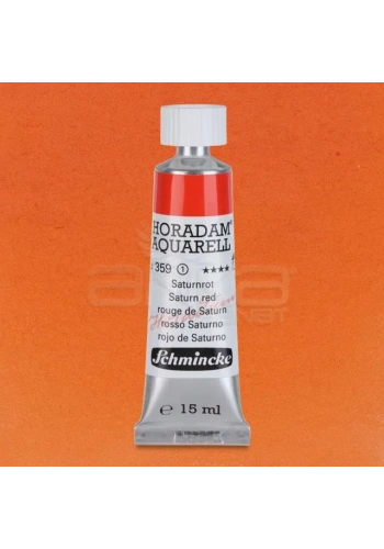 Schmincke Horadam Aquarell Tube 15ml Seri 1 Saturn Red 359