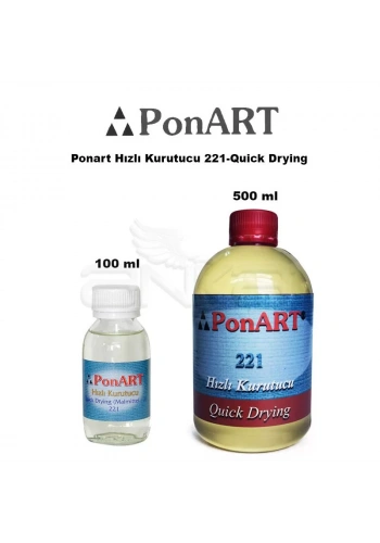 Ponart Hızlı Kurutucu 221-Quick Drying