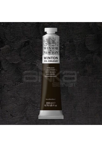 Winsor & Newton Winton Yağlı Boya 200ml 331 (24) Ivory Black